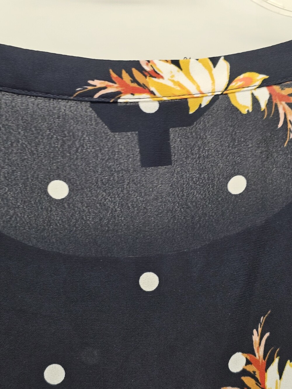 Navy Blue Banana Republic Blouse - Picture 6 of 8